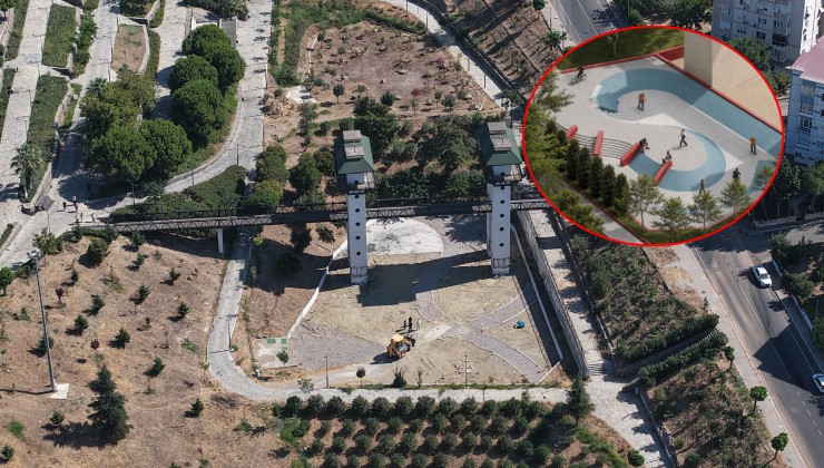 Bucalı gençler istedi, Başkan Tugay düğmeye bastı... Yedigöller'e kaykay parkı!