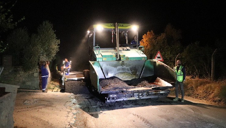 Büyükşehir'den Selçuk’a 15,5 kilometrelik yol hamlesi