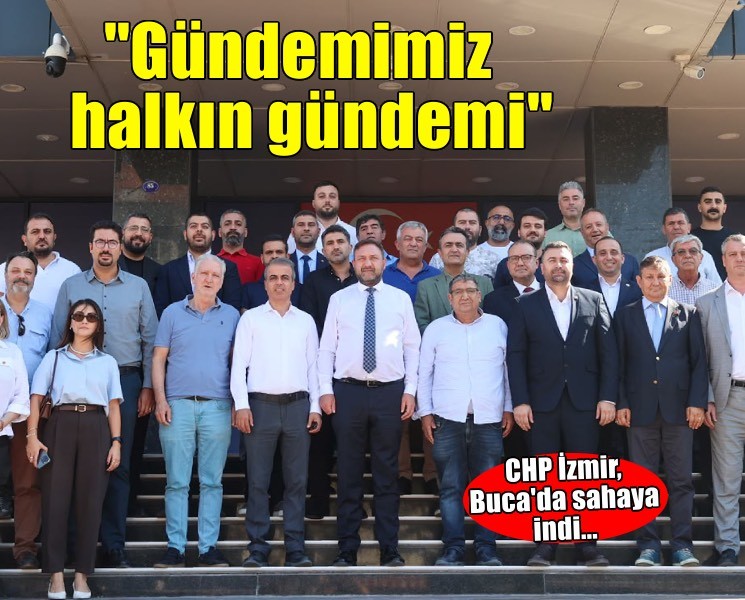 CHP İzmir, Buca'da sahaya indi
