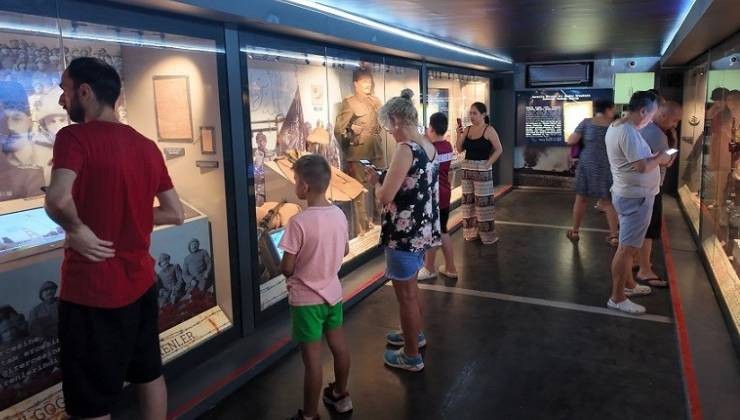 Çanakkale Müzesi Menderes’te ilgi gördü