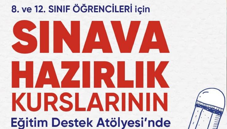 Didim Belediyesi’nden öğrencilere sınava hazırlık desteği