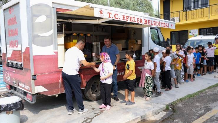 Efeler’den Kocagür’e dayanışma eli: Çocuklar için mobil bakım hizmeti