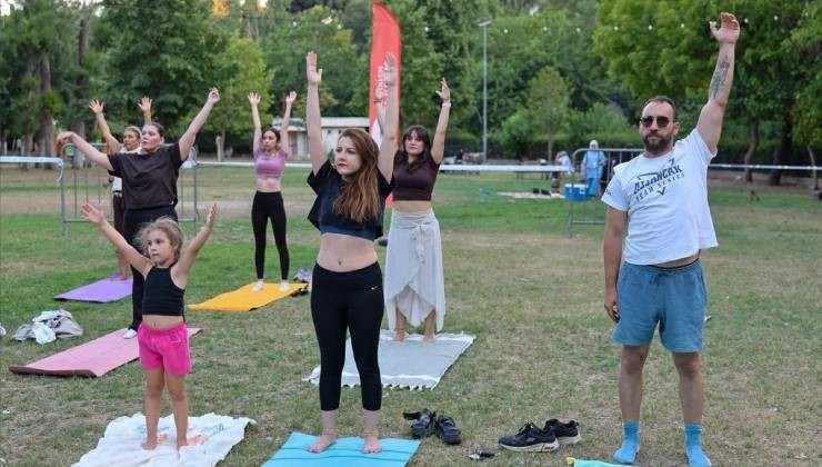 Efeler’den Pınarbaşı’nda yoga ve pilates buluşması