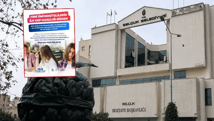 Efes Selçuk Belediyesi’nden üniversiteli gençlere ilk harçlık desteği