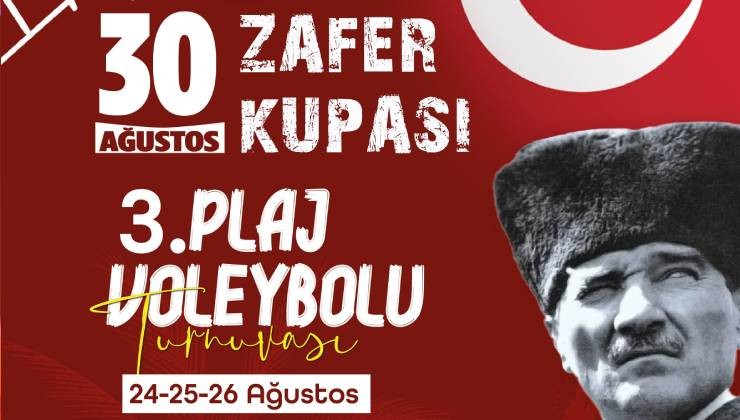 Efes Selçuk'ta 30 Ağustos Zafer Kupaları için hazırlıklar başladı