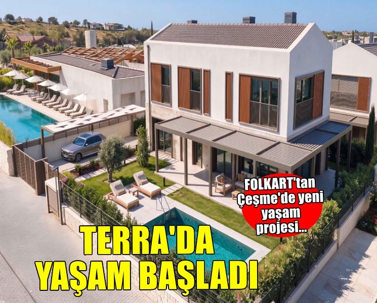 Folkart Terra'da yaşam başladı