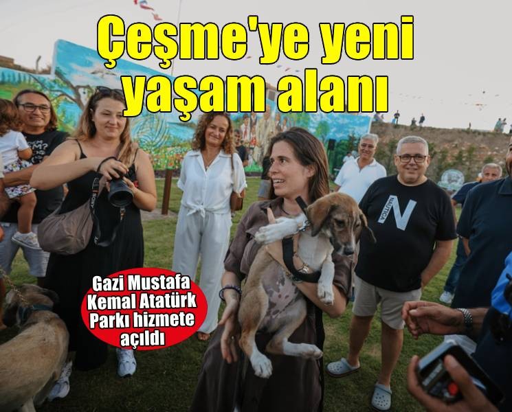 Gazi Mustafa Kemal Atatürk Parkı hizmete açıldı