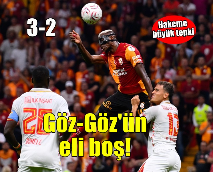 Göztepe, Galatasaray'a mağlup!