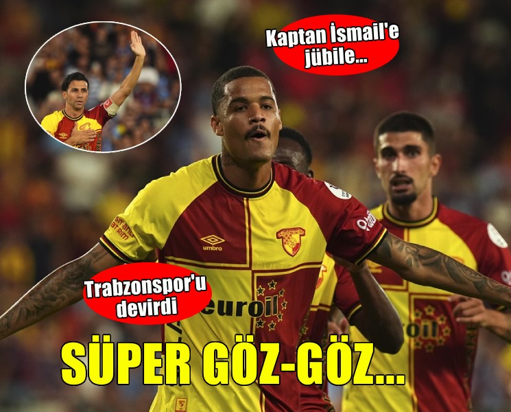 Göztepe'den süper prova... Trabzonspor'u devirdi!