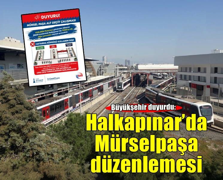 Halkapınar’da Mürselpaşa düzenlemesi