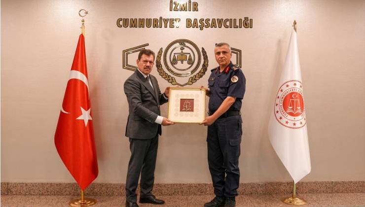 İzmir Başsavcısı Ali Yeldan'a veda ziyaretleri