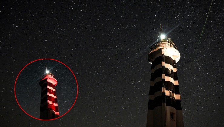 İzmir'de Perseid meteor yağmuru