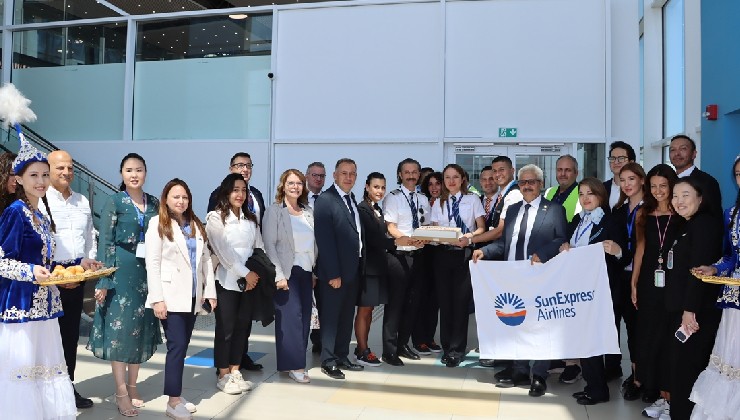 İzmir ile Almatı arasında direkt uçuşlar başladı
