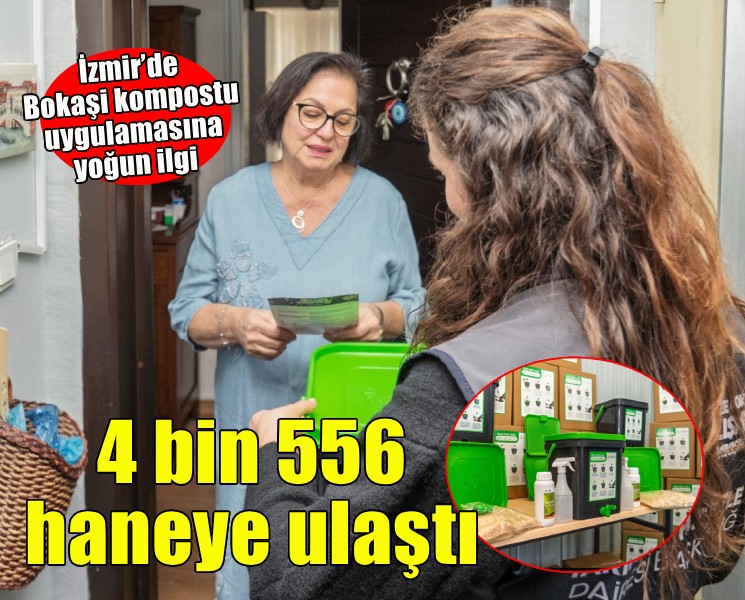 İzmir’de Bokaşi kompostu uygulamasına yoğun ilgi