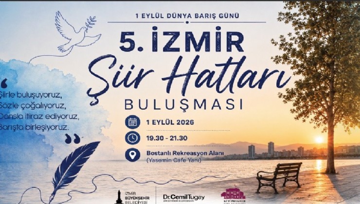 İzmir’de Dünya Barış Günü sanatla kutlanacak