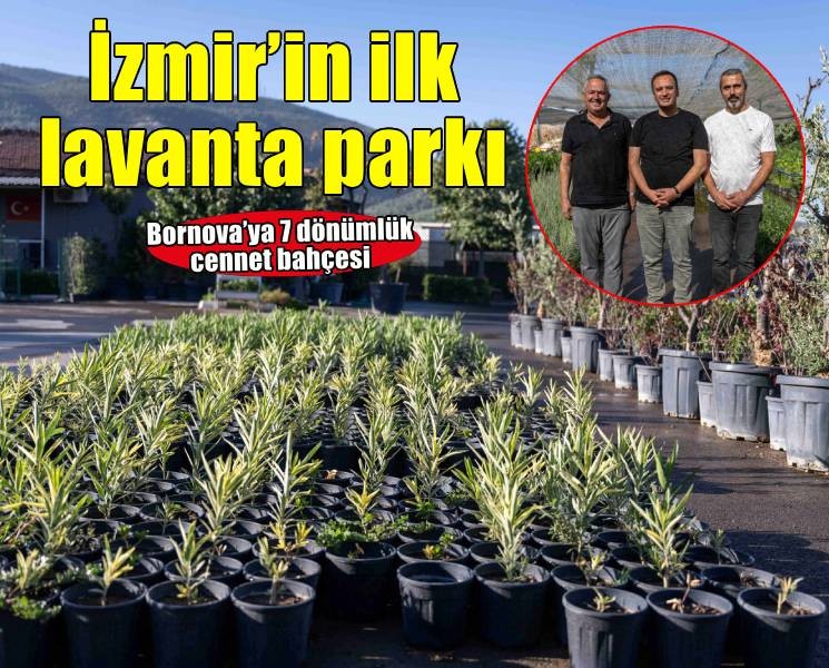 Bornova’ya 7 dönümlük cennet bahçesi
