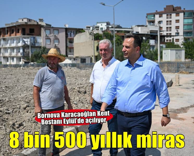 Karacaoğlan Kent Bostanı Eylül’de açılıyor