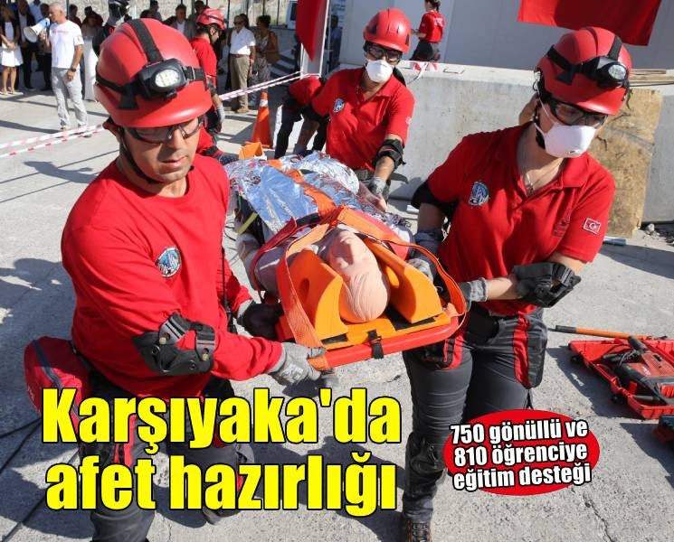 Karşıyaka’da afetlere hazırlık seferberliği büyüyor