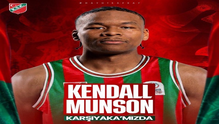 Kendall Munson Karşıyaka’da