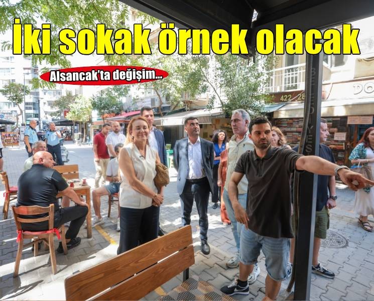 Konak’taki 1440 ve 1441 Sokaklar tasarımlarıyla bölgeye örnek olacak