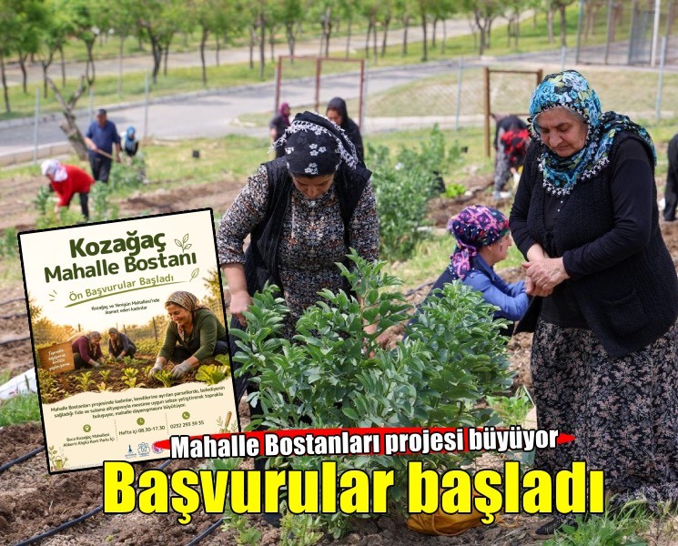 Kozağaç Mahalle Bostanı için kayıt zamanı