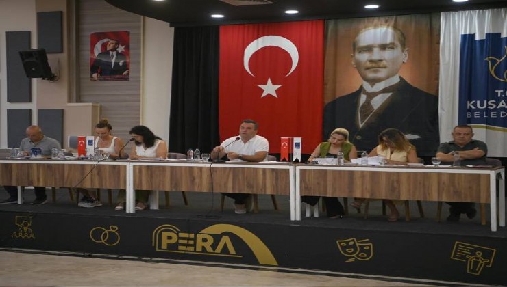 Kuşadası Belediye Meclisi'nden sosyal belediyecilik ve spor alanında önemli kararlar