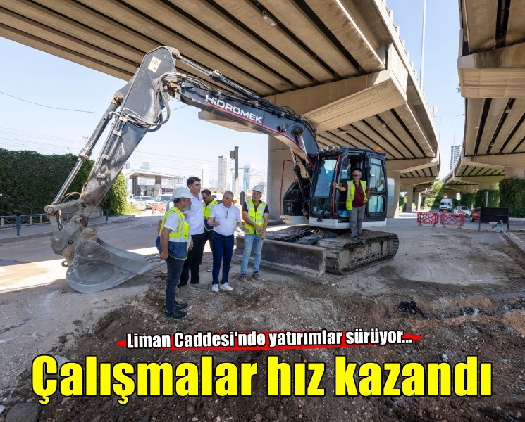 Liman Caddesi’nde yoğun tempo