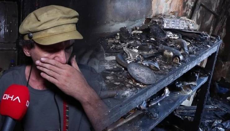 Maç sonrası facia: 20 yıllık emek kül oldu