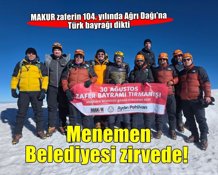 Menemen Belediyesi zirvede!