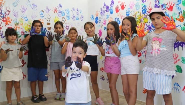 Minik çiftçiler akademiyi tamamladı