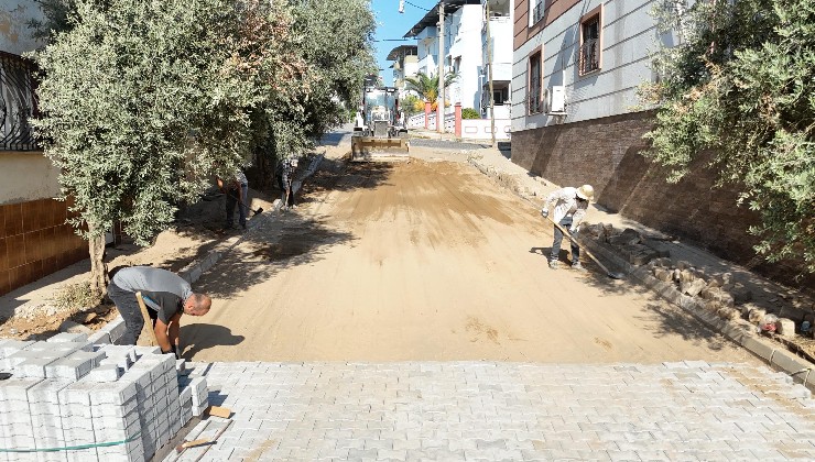 Nazilli Belediyesi'nden Yıldıztepe'ye yeni yollar