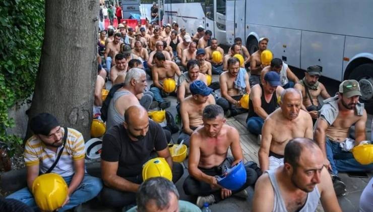Özgür Özel'den madencilere destek ziyareti
