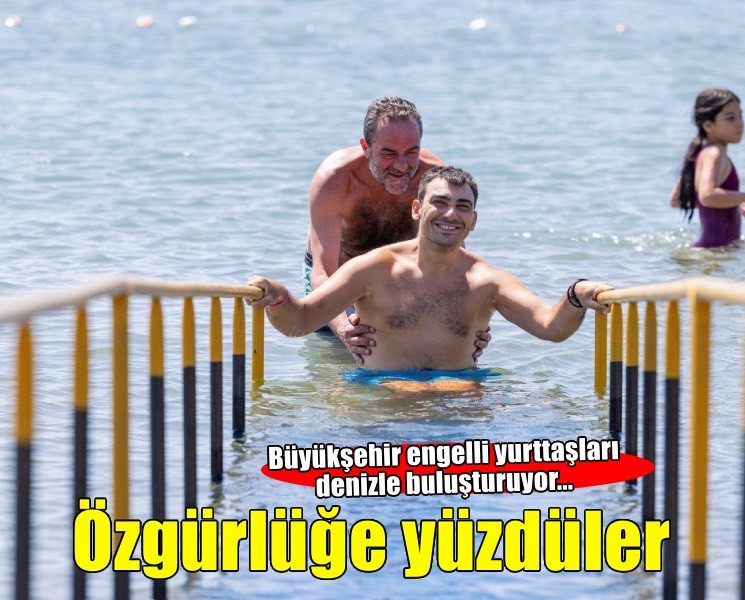 Özgürlüğe yüzdüler