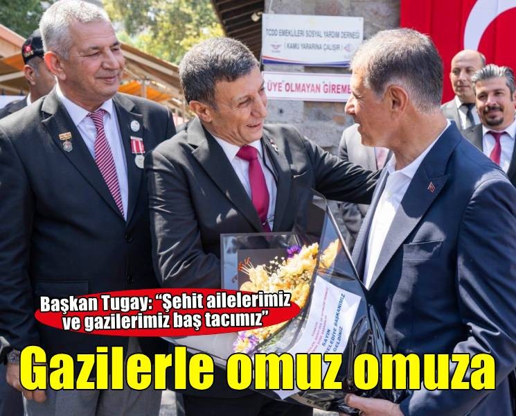 Şehit ailelerimiz ve gazilerimiz baş tacımız