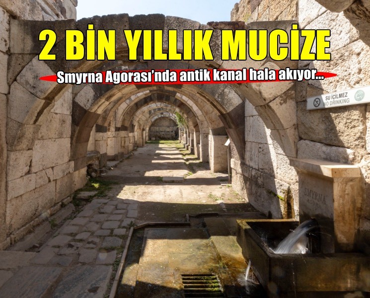 Smyrna’dan bugüne akan 2 bin yıllık su