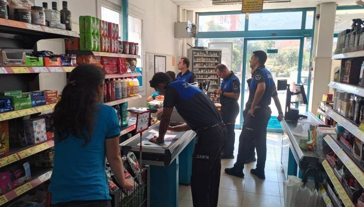 Tire’de zincir marketlere sıkı denetim