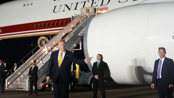 Trump Ankara'dan gizli operasyonla ayrıldığını doğruladı