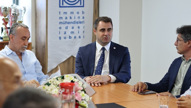 YENİ Partili Güç'ten TMMOB'a ziyaret
