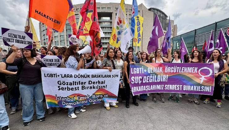 'Ailem Güvende’ operasyonlarına karşı açıklamaya polis müdahalesi!