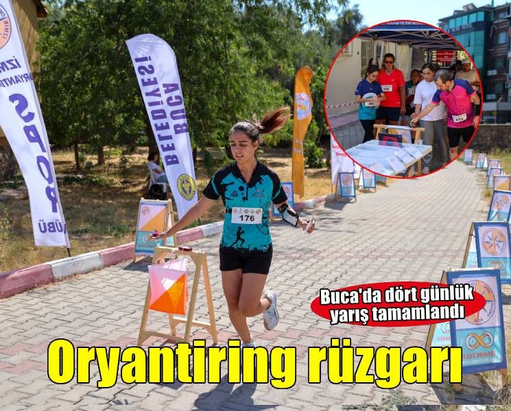 Buca’da oryantiring rüzgarı esti