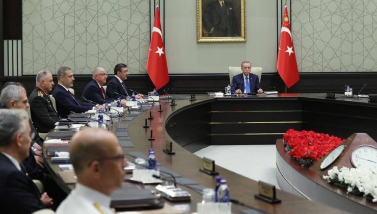 'Çerçeve yasa'nın ardından ilk MGK toplantısı