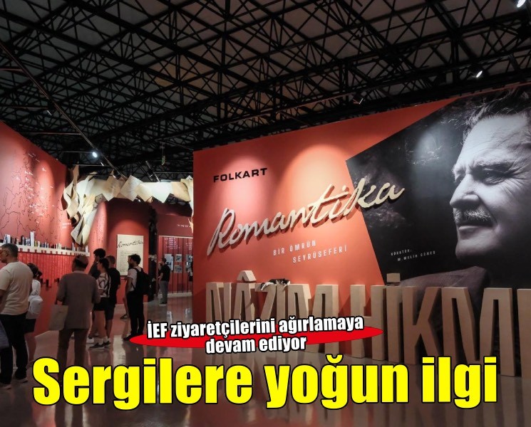95. İzmir Enternasyonal Fuarı’nda sergilere yoğun ilgi