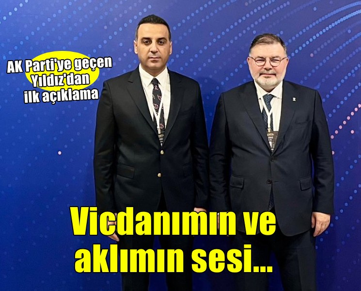 AK Parti'ye geçen Yıldız: 'Vicdanım ve aklımın sesi; 'Önce Çiğli, önce hizmet' dedi'