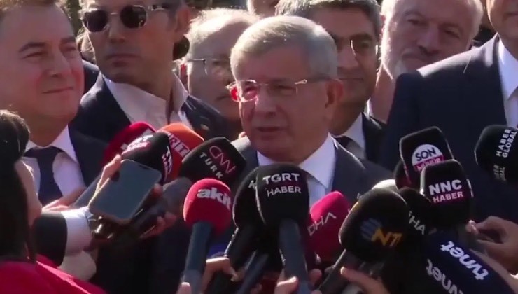 Ahmet Davutoğlu ifadesinin ardından konuştu: 'Türkiye Cumhuriyeti tarihinde bu bir ilk...'