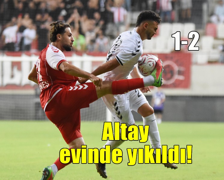 Altay evinde Gemlik'e mağlup