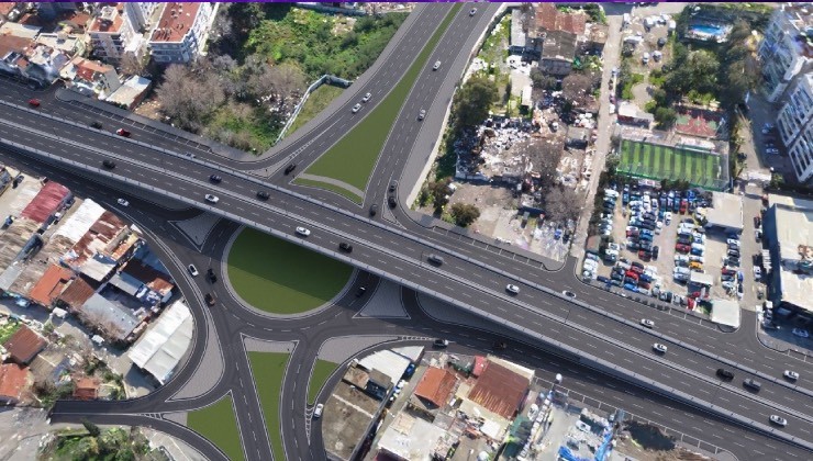 Anadolu Caddesi’ndeki yoğunluğa köprülü çözüm