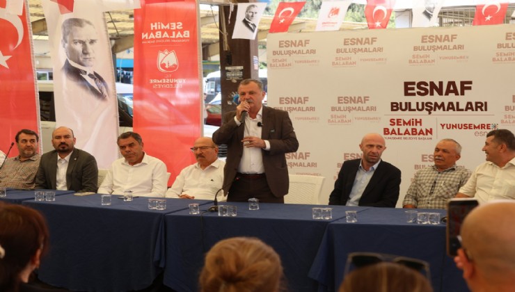Başkan Balaban Ahilik Haftası'nda esnafla buluştu