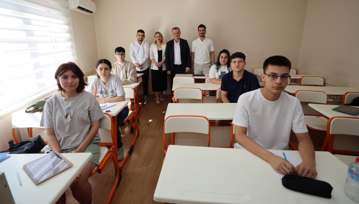 Başkan Balaban yeni eğitim yılında YEGEM öğrencileriyle buluştu