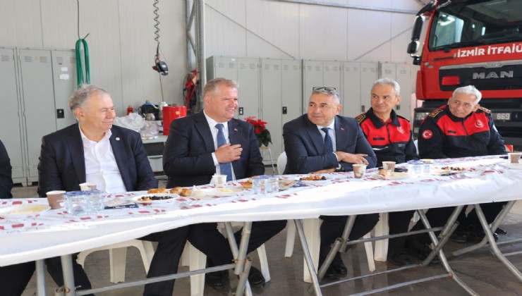 Başkan Balkan, İtfaiye Haftası’nda kahraman itfaiyecilerle buluştu
