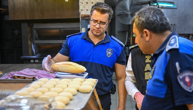 Başkan Eşki’den fırınlara gece yarısı denetimi